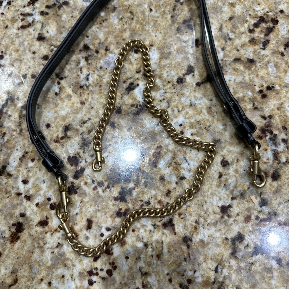 Coach Black Crossbody Bag with Gold Accent NWT - Picture 11 of 11